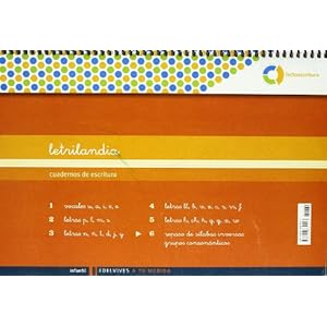 Letrilandia Lectoescritura cuaderno 6 de escritura