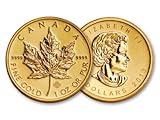 2013年 金地金 カナダ メイプルリーフ金貨 1オンス oz Gold Maple Leaf $50 コイン 並行輸入品