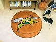 Black Hills State Univ Basketball 29" Round Floor Mat (Rug) - Black Hills State