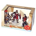 Schleich Foot Soldiers 3-pc. Foot Soldiers with Fleur-de-Lis Coat of Arms Box Set