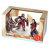 Schleich Foot Soldiers 3-pc. Foot Soldiers with Fleur-de-Lis Coat of Arms Box Set