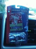 New York Giants 2006 Upper Deck Collectibles NFL Mustang Gt with Eli Manning Football Trading 1:64 Scale Limited Edition