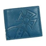 ヴィヴィアン ウエストウッド Vivienne Westwood 二つ折り財布(小銭入れなし) ブルー(TURCHESE) GIANT ORB 728 【並行輸入品】