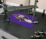 Baltimore Ravens New Rubber Gym Floor Tile