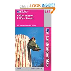 Kidderminster and Wyre Forest (Landranger Maps) (OS Landranger Map)