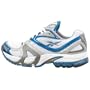 Reebok Women's Premier Road Plus KFS V Running Shoe,White/Silver/Blue,8.5 M