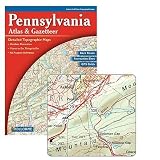 DELORME PENNSYLVANIA ATLAS AND GAZETTEER - O/S - RED