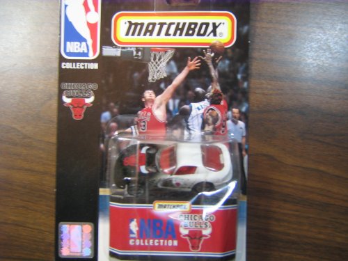 Chicago Bulls Dodge Viper 1998 Diecast Matchbox NBA Car Collectible