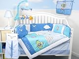 Sea Quest Baby Infant Crib Nursery Bedding Set 10pcs
