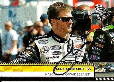 Dale Earnhardt Jr Signed 2009 Press Pass Hellmans NASCAR Trading Card - Autographed NASCAR Cards