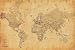CARTE DU MONDE POSTER EN STYLE ANCIEN (91,5cm x 61cm)