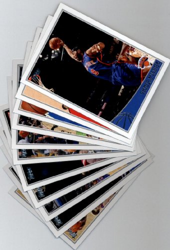 2009 10 Topps Basketball New York Knicks Complete Team Set of 11 cards including Jordan Hill Rookie, Chris Wilson, Al Harrington, Nate Robinson and more!