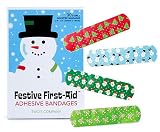 Festive First Aid Adhesive Bandages
