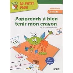 J'apprends � bien tenir mon crayon
