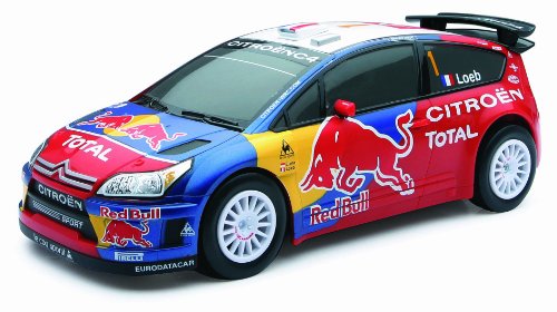 New Ray - 88203 - Véhicule Radio Commande - Citroën C 4 Wrc 2008 S. Loeb Version - Red Bull
