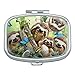 Sloth Family Selfie Rectangle Pill Case Trinket Gift Box
