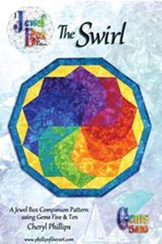 Jewel Box The Swirl Quilt PATTERN