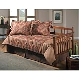 Hillsdale Mission Wood Daybed in Dark Oak Finish with Suspension Deck