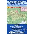 Antholzertal, Gsiesertal: Wanderkarte Tabacco 032. 1:25000
