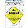 Fractions Thru Algebra Companion Worksheet CD - Hundreds Of Fully Worked Problems!