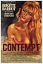 Contempt Poster Movie 27x40 Brigitte Bardot Jack Palance Fritz Lang