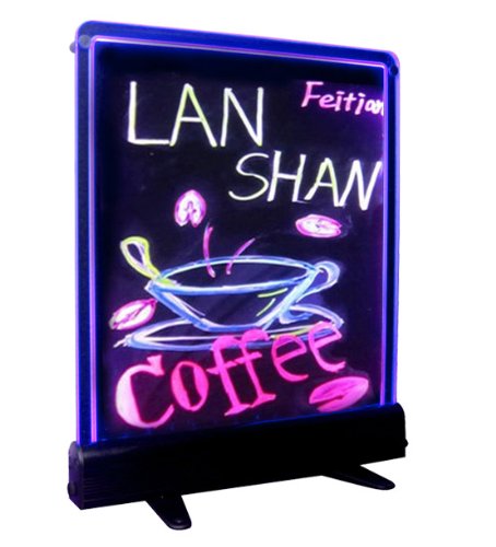 LED Chalkboard Menu Sign LED Write on Message Board NEW