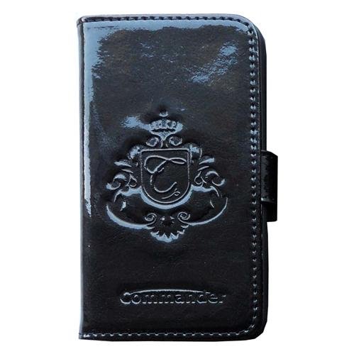 PETER J&Auml;CKEL COMMANDER BOOK CASE Leather Black fuer iPhone 4 Preisvergleich
