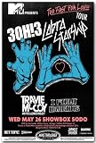 3OH!3 -Cobra Starship Poster - Concert Flyer