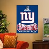 NFL New York Giants 2011 NFC Champions 27" x 37" Vertical Banner ()