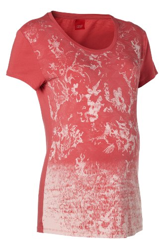 ESPRIT Maternity Damen Umstandsmode Shirt/ Top, All over Druck A84719, Gr. 38 (M), Rot (60 Preisvergleich