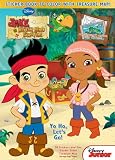Jake & the Never Land Pirates Sticker Book to Color with Treasure Map, Yo Ho, Let's Go!
