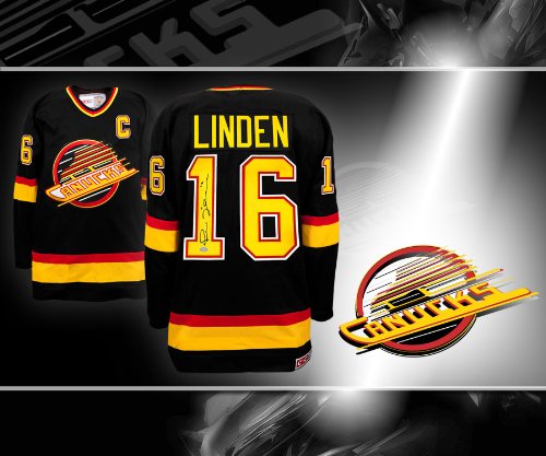 Trevor Linden Vancouver Canucks Autographed Jersey