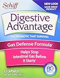 Digestive Advantage Gas Defense Probiotics Supplement, 32 Count