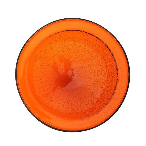 Achla Designs Crackel Bowl, Mandarin
