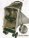 Comfy Baby Deluxe Rain Cover with Side Netting - Fits Strollers with a Canopy