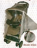 Comfy Baby Deluxe Rain Cover with Side Netting – Fits Strollers with a Canopy