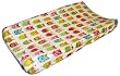 Zutano Owls Velour Changing Pad Cover