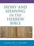 Irony and Meaning in the Hebrew Bible (Indiana Studies in Biblical Literature)