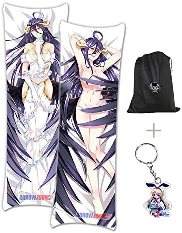 Arrowzoom New Overlord Life-Sized Hot Japanese Sexy Anime Dakimakura Hugging Pillow Case Cover AZ-H3114