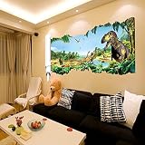 LUCKKYY®Jurassic Park Dinosaurs Wall Sticker Home Decals Quote Decals Wall Decorations for Living Room