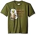 Star Wars Boys' T-Shirt, Olive, X-Large