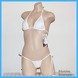SEXY BRAZILIAN THONG BIKINI (Sultry White Nights) A/B Cup