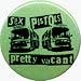 Sex Pistols - Pretty Vacant (Busses, Black on Green) - 1