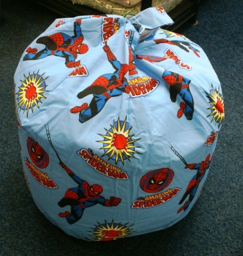 Childrens Toyshop  Kitchen & Housewares : Spiderman Bean Bag - FILLED WITH BEANS (UK addresses only)