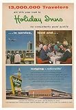 1963 Holiday Inn Good Quality Service Food Lodging Print Ad