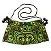 BTP! HMONG Bag Swingpack Hill Tribe Ethnic Bird Embroidered Sling Crossbody Shoulder Purse Green HMSP6