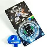 Bluecell Blue & Green Color LED Light Party Shoelaces lace + Free Bluecell Cable Tie