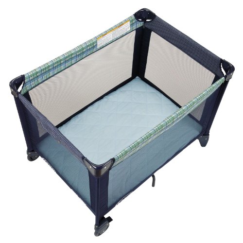 Buy Low Price Cozy Graco Pack ‘n Play Quilted Sheet – Light Blue — blue AP060