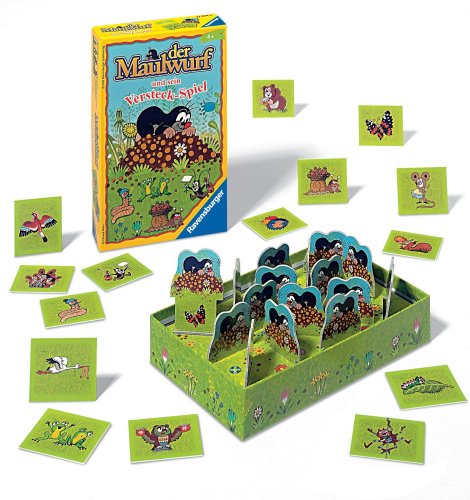 Ravensburger 23244 - Maulwurf Versteckspiel Mitbringspiel
