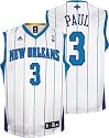 Chris Paul Youth Jersey: adidas White Replica #3 New Orleans Hornets Jersey